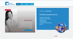 Desktop Screenshot of globtran.cz